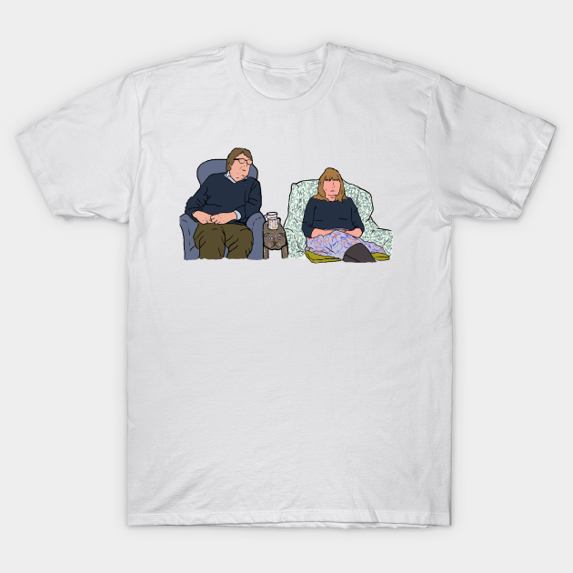 Giles And Mary from Gogglebox - Gogglebox - T-Shirt | TeePublic